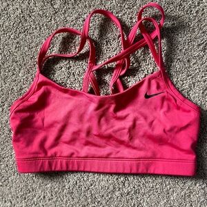 Nike Women's Bright Red Sports Bra